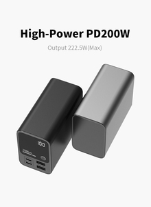 شحن سريع USB من النوع C ثنائي الشحن مع W + W محطة شحن طاقة محمولة 27000 مللي أمبير في الساعة ممتازة للاستخدام المنزلي أو المكتبي - Product Image 5