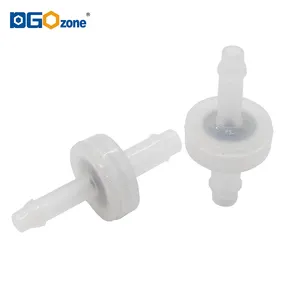 Mini valve d'ozone en plastique, raccords de réduction NRV, 3/8 "-1/4", 3/16 "-1/4", 2 pièces