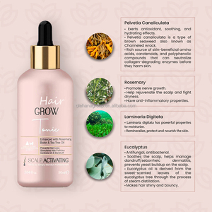 OEM Rosemary Argan minyak Anti gatal teh pohon Biotin cepat minyak penumbuh rambut perawatan kulit kepala organik alami kulit kepala Elixir tonik rambut - Product Image 3
