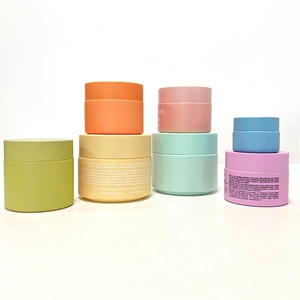 Skin Cream <b>Jar</b> Luxury Cosmetic Skincare Face Cream Lotion Mask Container <b>Empty</b> Cylinder Glass <b>Jars</b> Plastic 15ml 30ml 50ml 100ml - Product Image 6