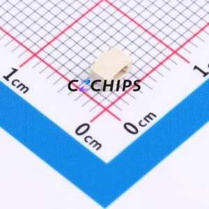 HX-0.8-2PWT Wire-to-Board Pin Header SMD,P=0.8mm,Horizontal Mount Connector 1x2P 0.8mm Horizontal Mount SUR - Product Image 1