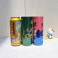 Aluminiumdosen-Hersteller in China 500ml Leere Ringpull-Aluminiumdosen für Weißbier Getränkeverpackung mit Dosendeckeln