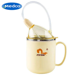 Gobelet d'allaitement Cimble 450 ml, anti-fuite, isolé, avec paille, pour personnes âgées - Product Image 4