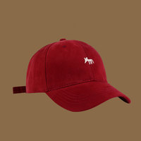 6 Panneau Sport Coton Hommes Femmes Casquette de Baseball Haute Qualité Broderie Logo Chapeau En Gros Personnalisé Réglable