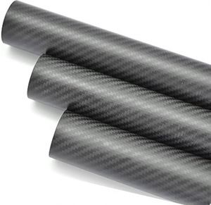 Tube en fibre de carbone SHENYU coloré, haute résistance, brillant et mat, diamètre 6-52 mm, température de fonctionnement inférieure à 200°C - Product Image 2