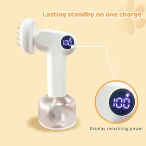 Intelligent Pet Bath Bubble Machine Eco-Friendly Grooming Bathing And Brushing Product For Dogs Cats Made Of Plastic Rubber