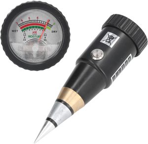 Jindong 05 Model 2 in 1 Soil <strong>PH</strong> Tester 1-8(<strong>10</strong>-80%) Soil Moisture Meter for Garden Crop Potted Plant Sensor - Product Image 5
