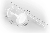 Ensemble de Mini diffuseur de CO2 en verre pour Aquarium