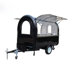 JX-FR250J Mobile food kiosk catering trailer hot dog food cart custom food truck ice cream vans