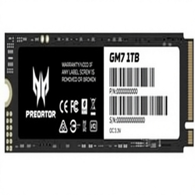 For Predator GM7 1TB SSD M.2 2280 PCIe Gen 4 X4 NVMe 2.0 Read Speed up to 7400 MB/s Internal PC 2.5" Desktop PS5 BL.9BWWR.118