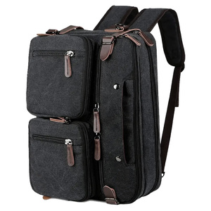 <span class=keywords><strong>Mochila</strong></span> de Lona Grande Convertible Vintage con Logotipo Personalizado, Bolso de Hombro de Moda para <span class=keywords><strong>Hombre</strong></span>, Maletín de Ocio para Portátil, para el Verano - Product Image 1