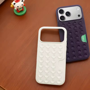 Funda para Celular <span class=keywords><strong>con</strong></span> Ventosa ABS, Ranura Integrada para Tarjetas de Crédito, Soporte de Silicona <span class=keywords><strong>con</strong></span> Ventosa para Teléfono - Product Image 6