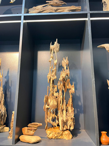 Sculpture d'art en bois d'agar naturel, grande sculpture en bois faite à la main pour une décoration intérieure élégante, collection de luxe pour l'aménagement intérieur - Product Image 3