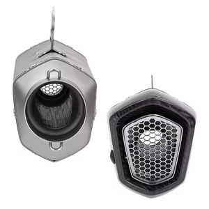 Silenciador de escape de motocicleta de 60 mm, silenciador de escape modificado para motocross, para F750GS F850GS R1200GS ADV750 R3 SN04 - Product Image 3