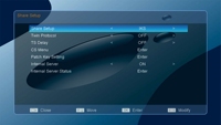 Récepteur de télévision Satellite H.265 HEVC skytas V20, pour amérique latine, avec powerjavu CS LAN WiFi