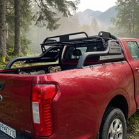 Barre de protection robuste en acier au carbone épaissi pour pick-up Foton, anti-basculement, avec porte-bagages en maille pour le sport et le transport de marchandises
