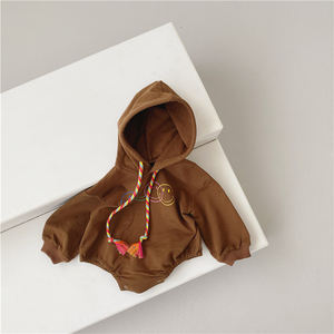 Hot Selling Cute Kid Clothes Unisex Baby Wear Sweater Knitted Baby Jumpsuit <b>Newborn</b> Hoodie Baby Boys' Rompers - Product Image 6