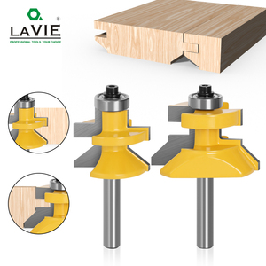 2 pièces 8mm Tige 120 Degré Ensemble de Bits De Routeur À Bois Cannelure Fraises En Alliage De Tungstène Bois Tenon Fraise Bits outils 02122 - Product Image 2
