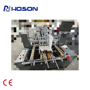 Machine électrique automatique ZH-1200BFT-H de pliage et de collage de boîtes en carton à haute productivité pour l'emballage alimentaire - Product Image 2