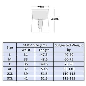Quần đùi Võ Sĩ quyền anh kiểm soát bụng cho nam Đồ Lót nén eo cao chống uốn cong - Product Image 6