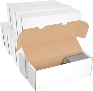 TCG personnalisé 1520 pièces carton ondulé boîte de rangement de cartes à jouer cartes de sport boîte d'emballage de passe-temps pour le baseball