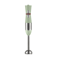 Mixeur Plongeant Électrique Portable en Acier Inoxydable avec Moteur en Cuivre, Équipé d'une Protection Enfant et d'un Hachoir Détachable pour Usage Domestique
