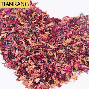 Fornitura di Fabbrica di Petali di <span class=keywords><strong>Fiori</strong></span> Secchi Biodegradabili per Matrimoni, Lavanda, Gelsomino, Coriandoli di Petali di Rosa, Confezione Personalizzata 50g/1 Litro - Product Image 4