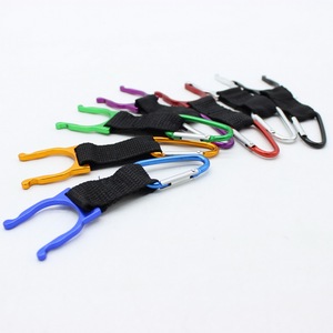 Wholesale in Stock Aluminum Alloy Spring Water Bottle Clip Carabiner Hook Tools Camping Casual <strong>Hiking</strong> Outdoor Promotion <strong>Gift</strong> - Product Image 5