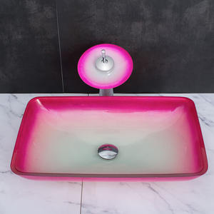 <span class=keywords><strong>Lavabo</strong></span> de mano de vidrio templado <span class=keywords><strong>rosa</strong></span> al por mayor de China, <span class=keywords><strong>lavabo</strong></span>, artículos sanitarios, <span class=keywords><strong>lavabo</strong></span> de baño - Product Image 6
