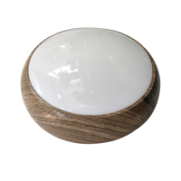 IP54 Étanche Grain De Bois Plafonnier Intérieur Extérieur Utilisation LED Lumière Couloir Escalier Patio Hôtel Plafonnier Luminaire