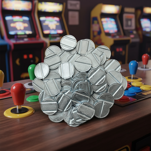 TOKEN Fabriqué en Turquie et convient à de nombreux jeux de sélection de pièces et distributeurs automatiques. - Product Image 3