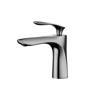 Single Handle Copper Basin Faucet Single Hole Deck Mounted Luxury Style Black White Gray Color Ceramic Valve Core Basin <b>Taps</b> - Product Image 2
