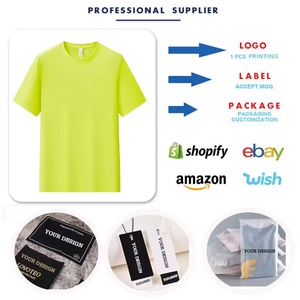 Camiseta Deportiva de Verano para Hombre, 100% Poliéster, Nueve Colores Sólidos, Personalizable con Logotipo, Transpirable, Manga Corta, Venta al Por Mayor - Product Image 5