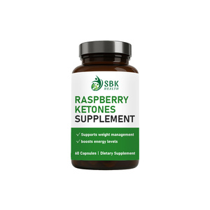 Capsules de suppléments de cétone de framboise directement de l'usine pour la perte de poids avec des pilules amincissantes favorisant un corps sain, capsules à base de plantes - Product Image 1