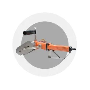 Yarı otomatik kolu atık striptizci karton/oluklu kağıt kenar kesme makinesi pnömatik sıyırma makinesi karton striptizci