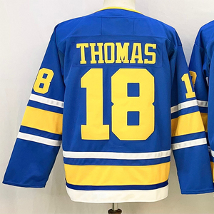 Maglie da Hockey Cucite per Uomo: 25 Kyrou, 55 Parayko, 18 Robert Thomas, 84 Ozzy, 50 Binnington, 10 Brayden Schenn - Product Image 4