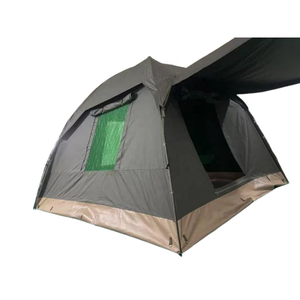 Vente en gros Camping familial <span class=keywords><strong>Safari</strong></span> dans un grand espace Tente à arc pour 6 personnes Tente de camping de style <span class=keywords><strong>sud</strong></span>-africain Tentes portatives à installation facile - Product Image 1