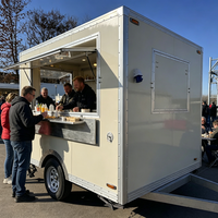 Camper mobile, restaurant de pizzas personnalisé, équipement de cuisine, chariot à hot-dogs, camion de restauration, remorque alimentaire