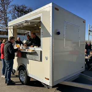 Camper mobile, restaurant de pizzas personnalisé, équipement de cuisine, chariot à hot-dogs, camion de restauration, remorque alimentaire - Product Image 1