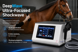Appareil de thérapie par ondes de choc Deepwave Ultra Smart Control Focused Shockwave pour la physiothérapie vétérinaire professionnelle - Product Image 2