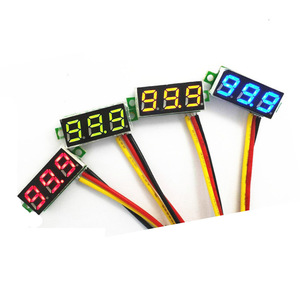 Voltímetro Digital LED de 0.28 Pulgadas, 2.5-30V, 3 Dígitos, Mini - Product Image 2