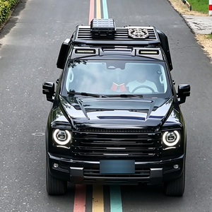 Aluminum Car Roof Luggage Rack Baskets Side Ladder Side Box Side Tent Roof Box Loading Series for Haval H9 - Product Image 3