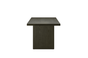 Tablón de roble reciclado de mediados de siglo, muebles de restaurante de madera maciza, mesa Rectangular, comedor, mesa de madera - Product Image 5