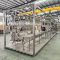 Système d'abattage de volailles modulaire permettant de gagner du temps, ligne d'abattage de poulet, de canard et d'oie, abattoir mobile en conteneur