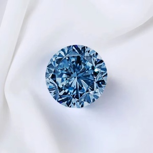 Diamant de laboratoire bleu intense fantaisie Huazhong Gem, vente en gros de diamants de laboratoire, certificat IGI - Product Image 1