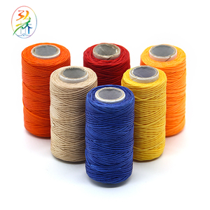 Hongqiao Da Sáp Sợi Dây 300D/3 80M Vòng Sáp Chủ Đề Chuỗi Dây Cho Da DIY Thủ Công May Khâu Tay - Product Image 5