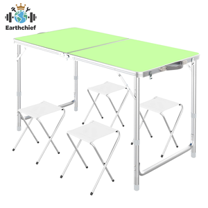 <span class=keywords><strong>Set</strong></span> Tavolo e Sedie Polar Everest, Accessori da Campeggio, Arredamento da Esterno, Tavolo e Sedie Pieghevoli Portatili per Escursioni e Picnic - Product Image 5