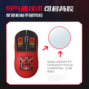 Coque de souris de jeu à couverture complète, antidérapante, mate, design Gundam pour Logitech G Pro Wireless - Product Image 1