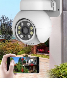 HD 4MP 5MP 8MP đầy đủ màu sắc ngoài trời Mạng CCTV PoE hệ thống 360 xoay Dome Camera NVR ngày tầm nhìn ban đêm 1-năm bảo hành CMOS - Product Image 6