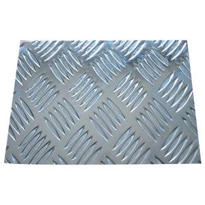 천공 된 알루미늄 체크 무늬 플레이트 장식 벽 클래딩 환기 패널 사용자 정의 크기 알루미늄 체크 무늬 시트 - Product Image 2